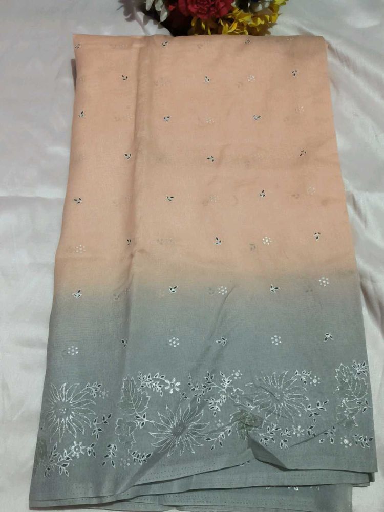 Elegant Ombre Saree with blouse