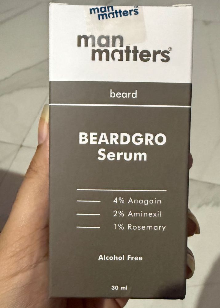 Man Matters Beardgro Serum