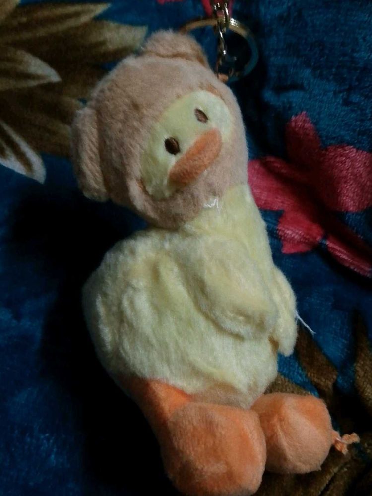 Duck Plush Keychain