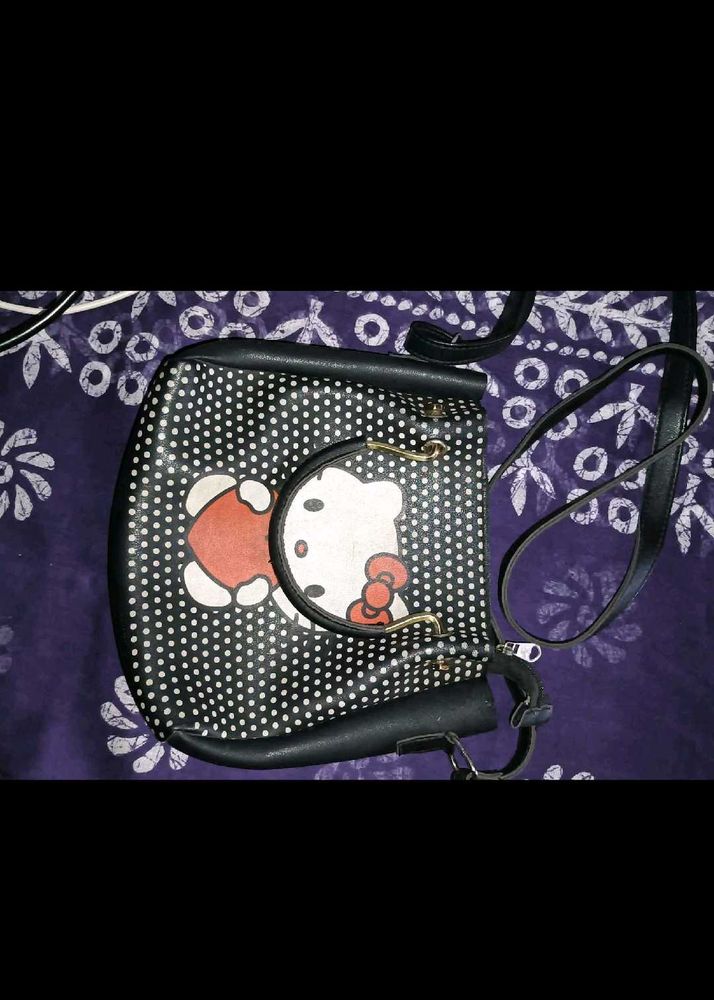 Cute Hello Kitty Crossbody Bag