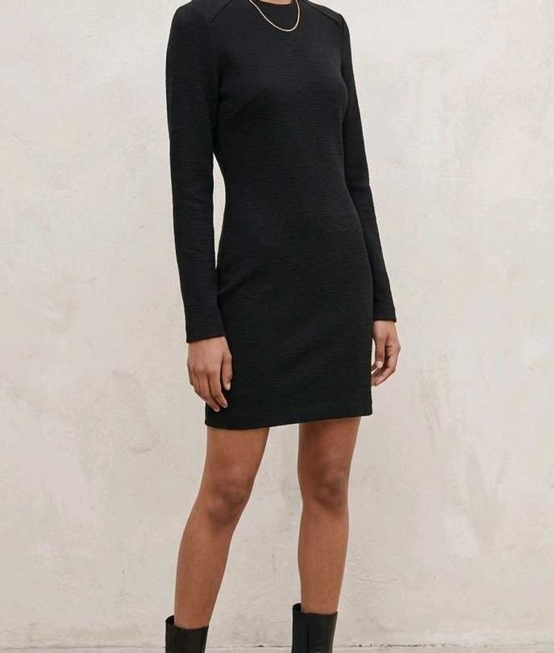Zara black mini dress