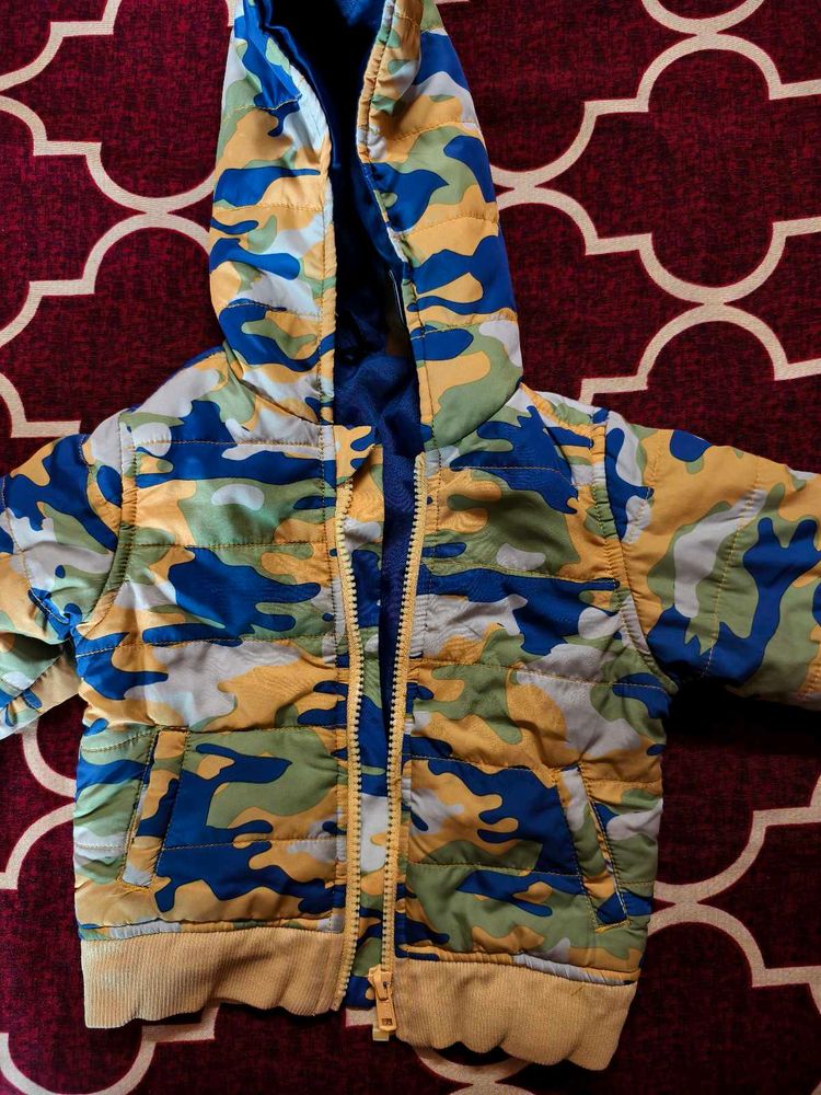 winter jacket with caps