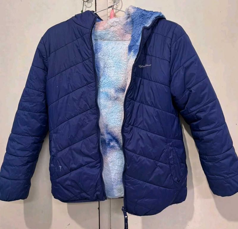 Eddie Bauer Reversible Puffer Jacket