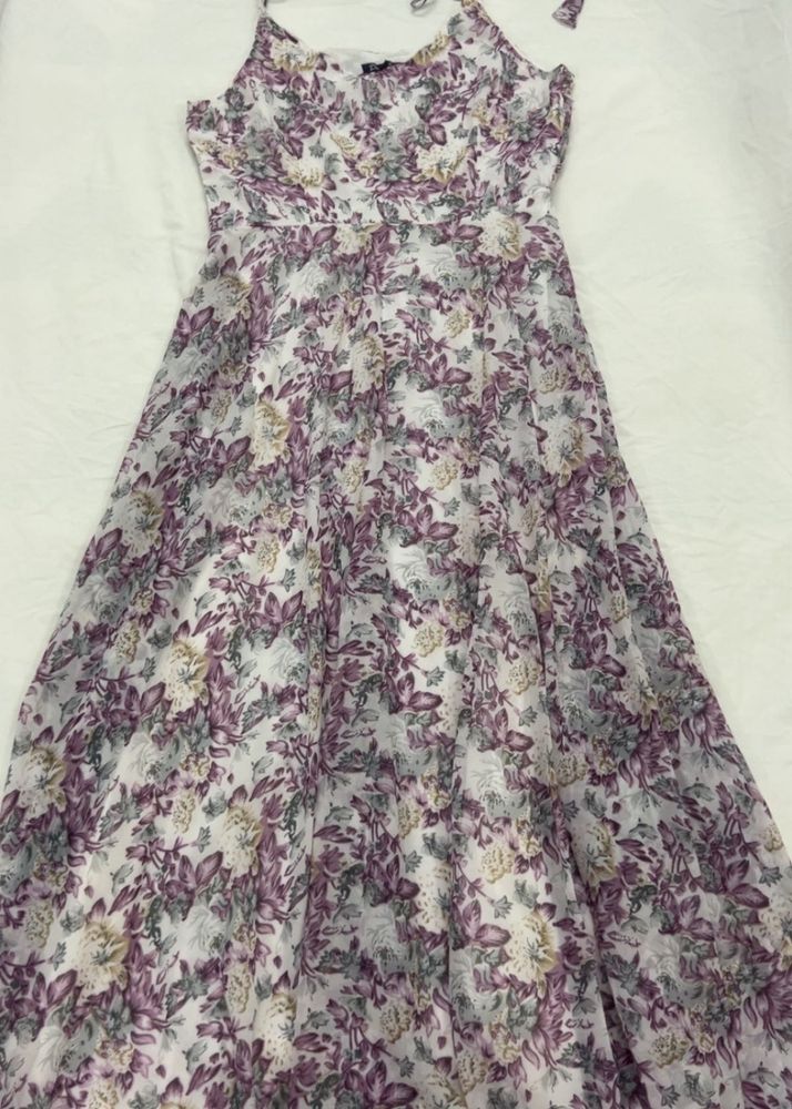 Floral Print Midi Dress