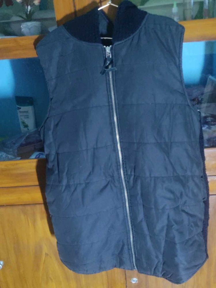 Black Puffer Vest