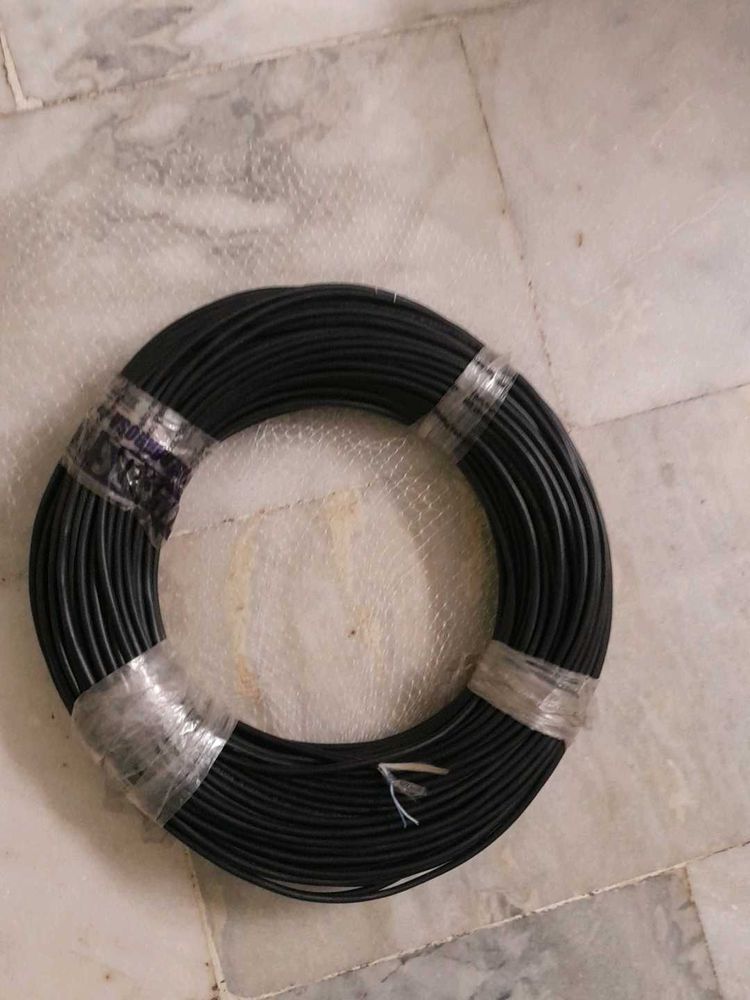 Unused wire for connecting telephone