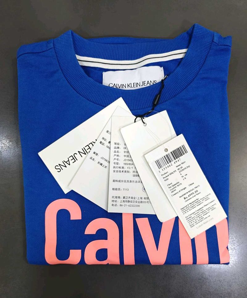 Calvin Klein Jeans Blue T-Shirt