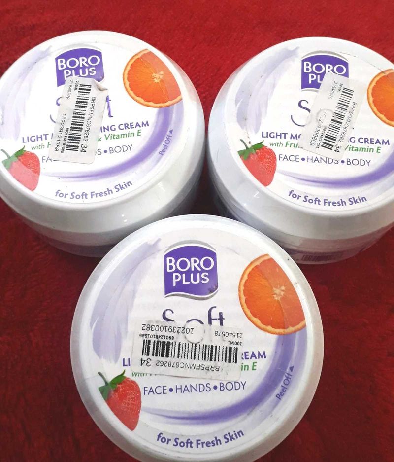 Boro Plus Soft Cream pack of 3