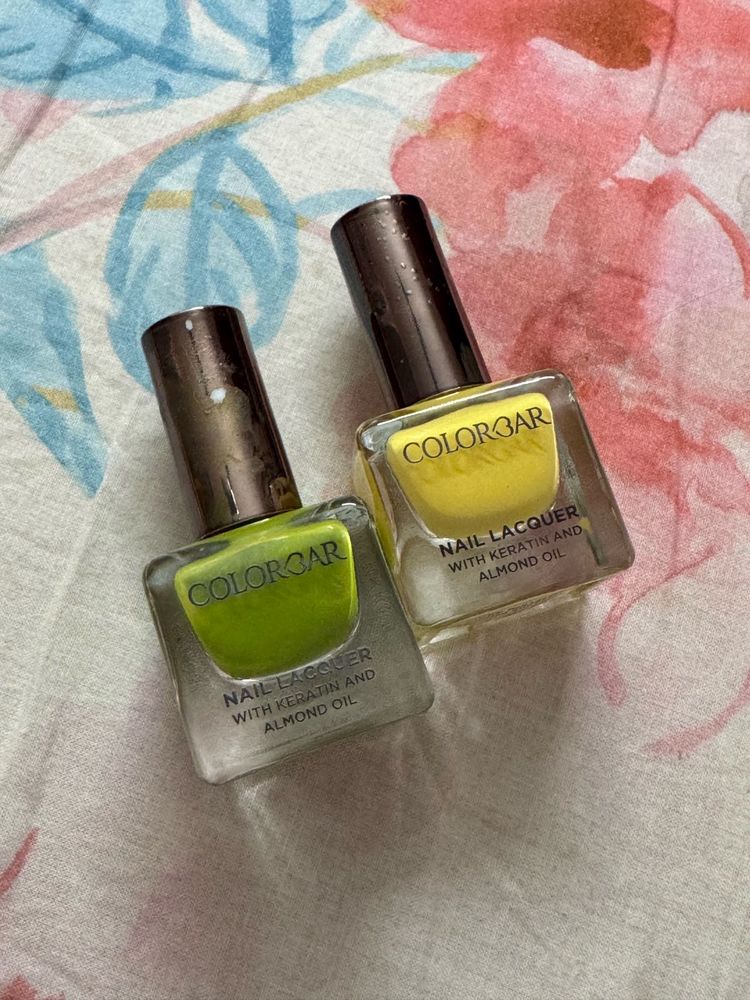 Colorbar Nail Lacquer Duo