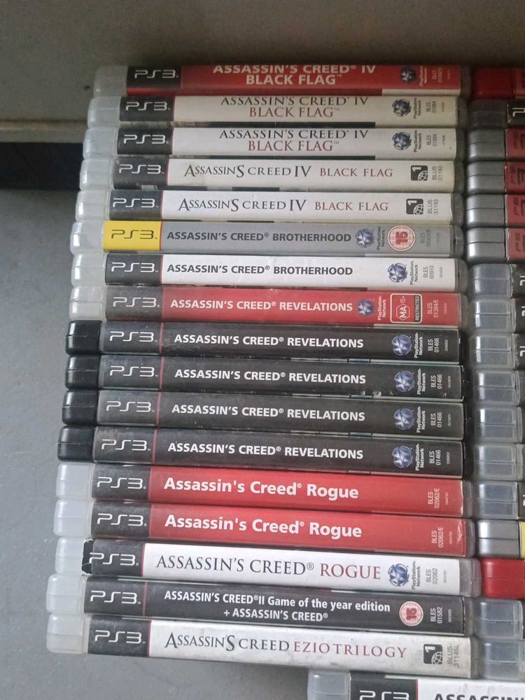 Assassin's Creed PS3 (599 Rs. Each) Not 🚫 All