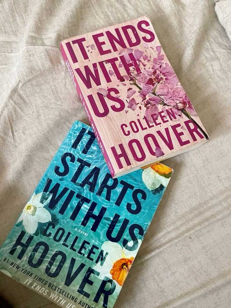 Colleen Hoover 'It Ends With Us' &amp; 'It Starts Wit
