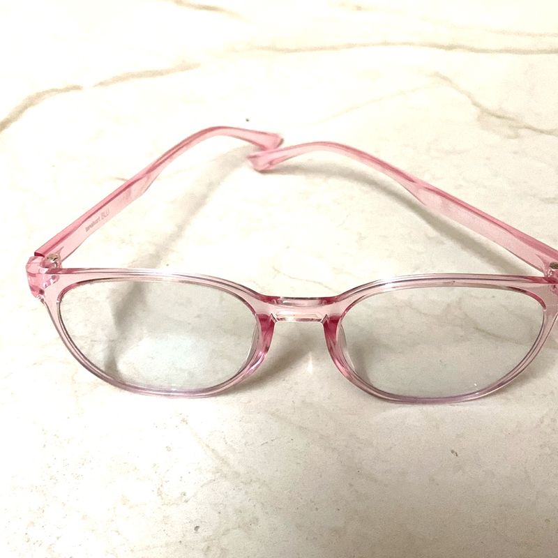 Cute Pink Blue Light Glasses