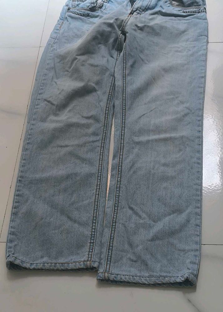 Light Wash Denim Jeans