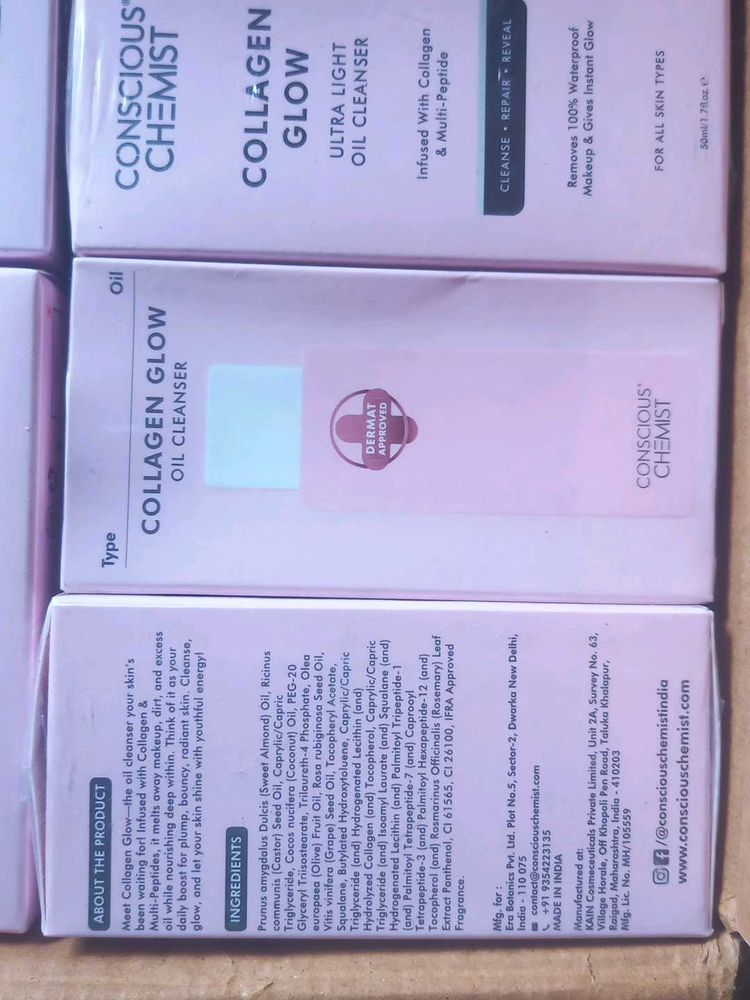 Conscious Chemist Collagen Glow Oil Cleanser