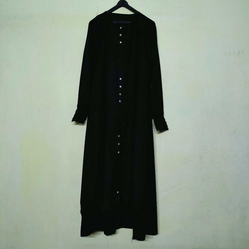 Elegant Black Abaya Style Gown