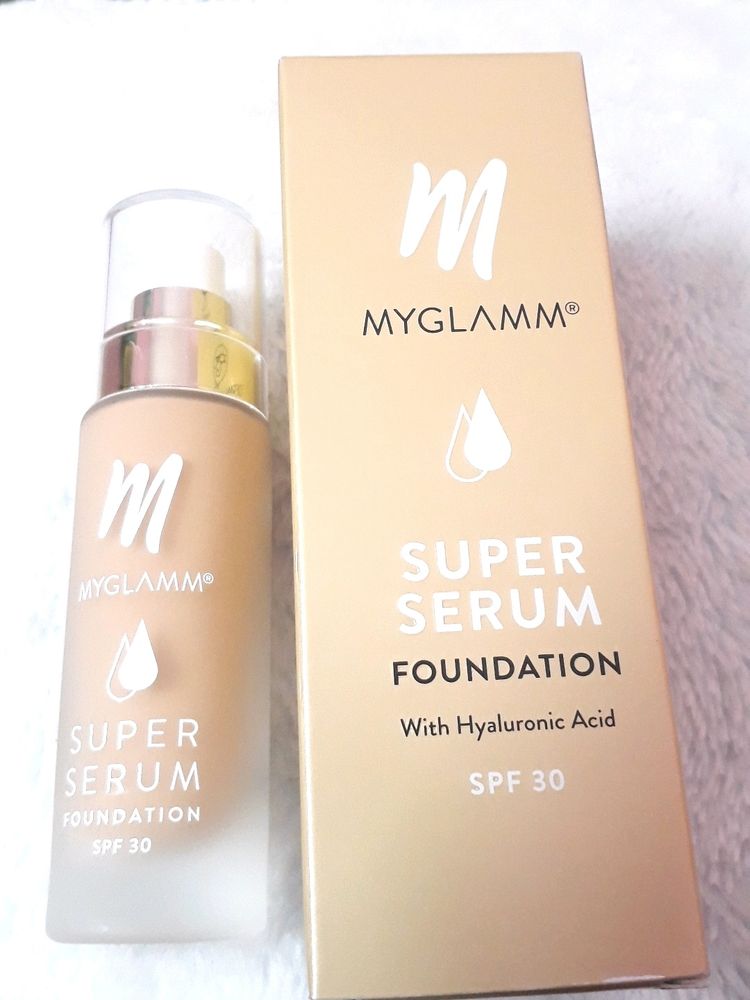MyGlamm Super Serum Foundation - 302W Wheat, 33 gm