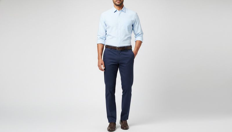 Classic Men's Navy Trousers