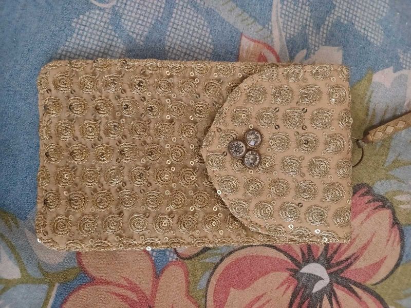 Embellished Clutch Purse