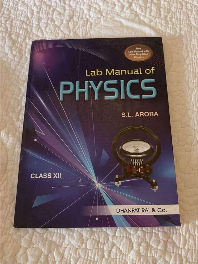 Lab Manual of Physics Class XII