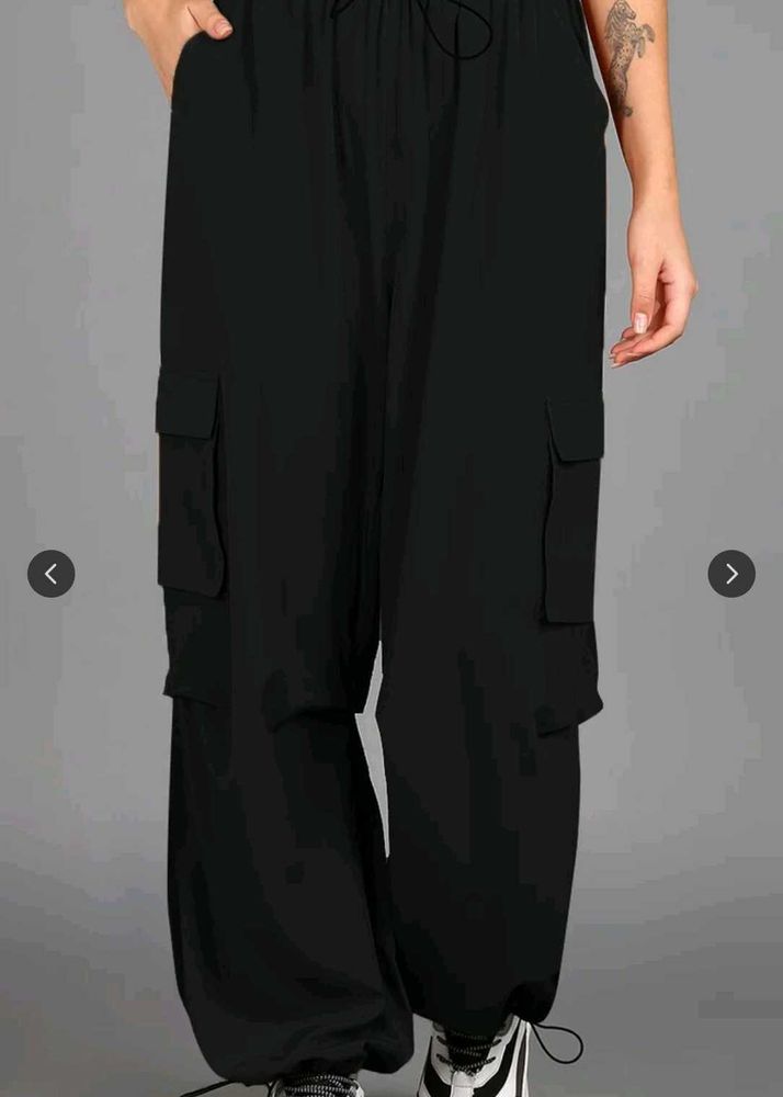 Black Cargo Pants