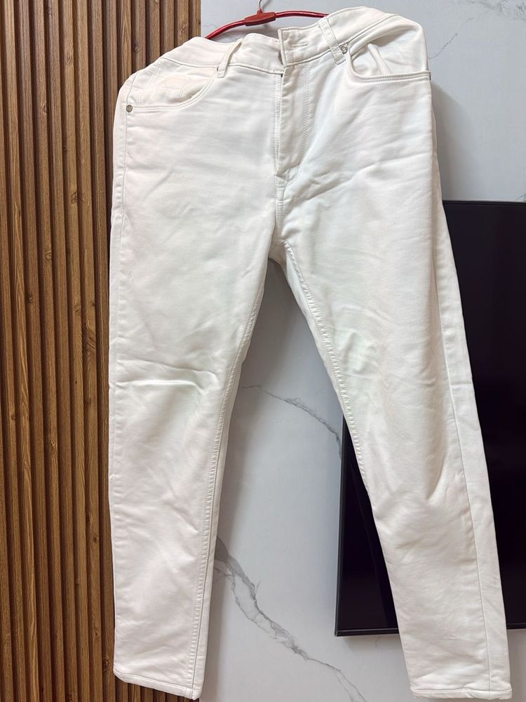 White Denim Jeans