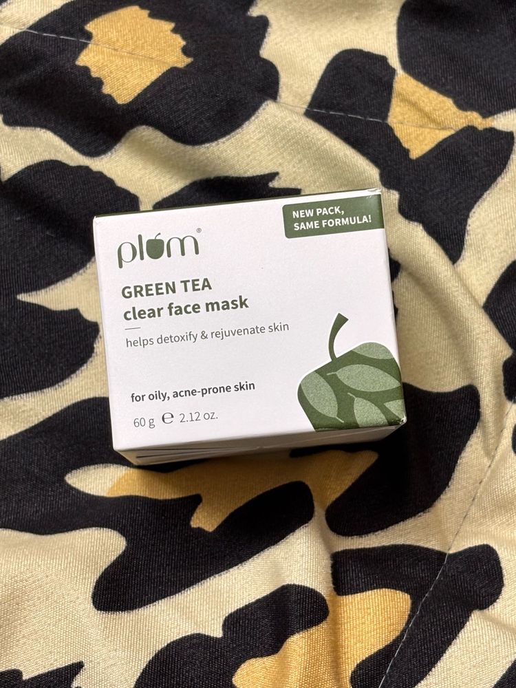 Plum Green Tea Face Mask
