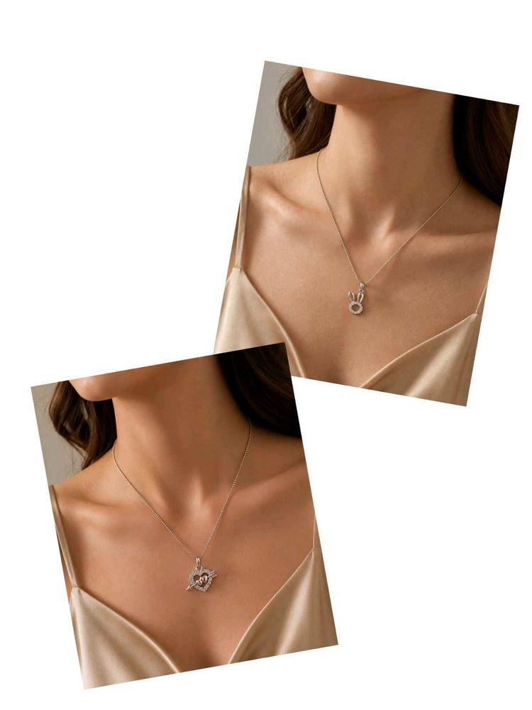 Elegant Heart Pendant Necklace