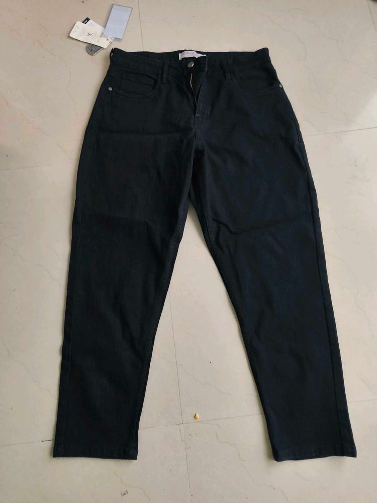 Classic Black Denim Jeans