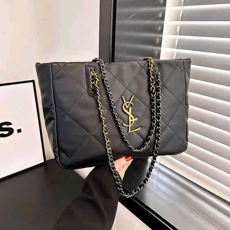 YSL*✅*IMPORTED HEAVY QAULITY LEATHER SHOULDER TOTE
