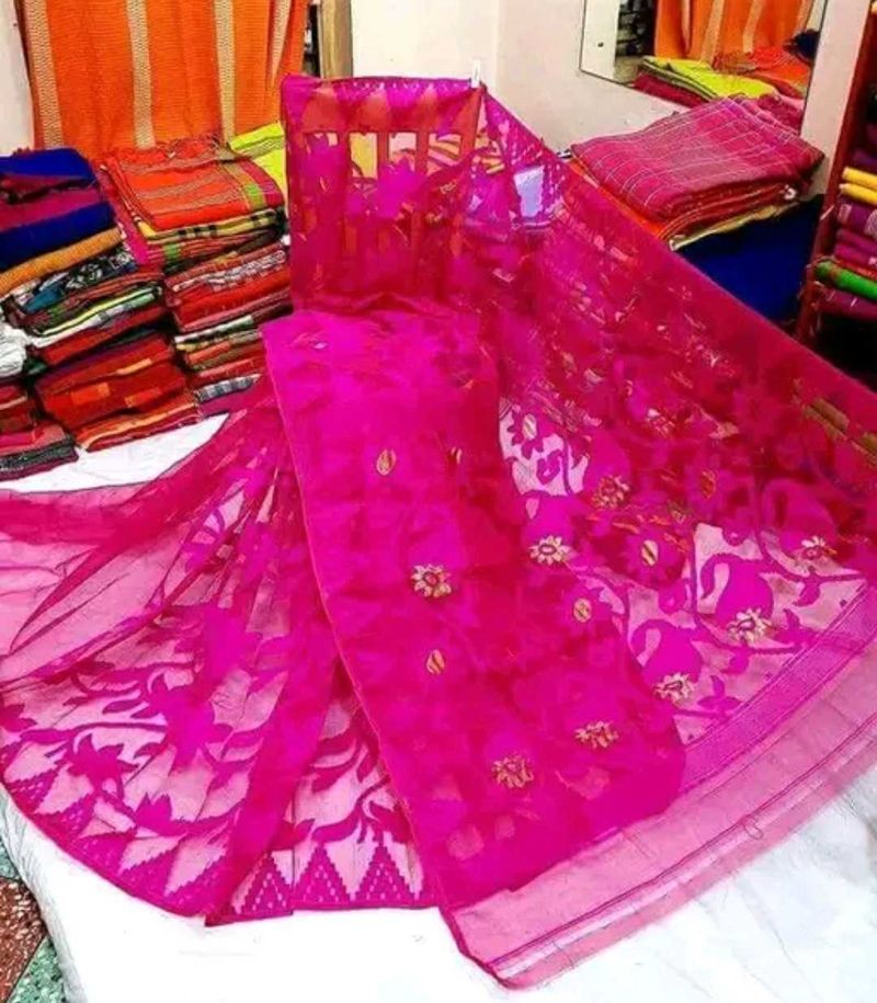 Elegant Pink Saree
