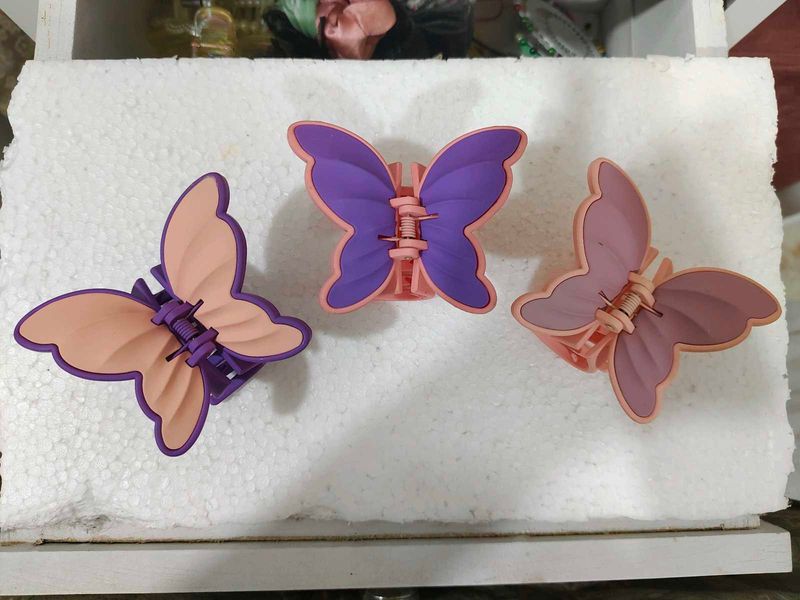Cute Butterfly Hair Clips