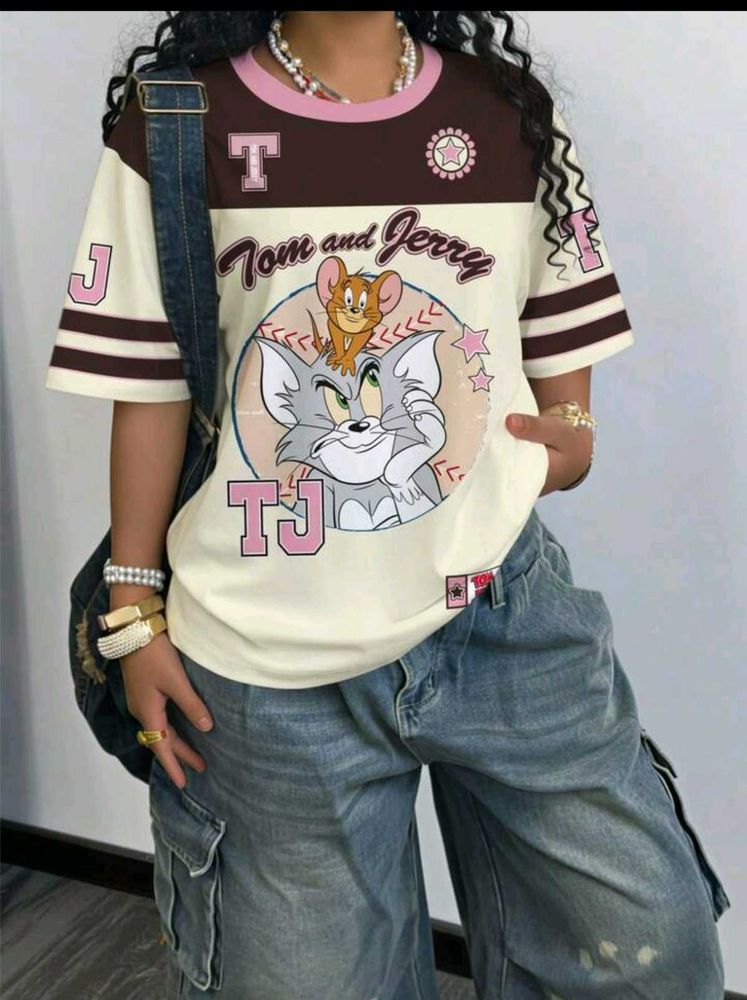Tom &amp; Jerry Graphic Tee - Oversize
