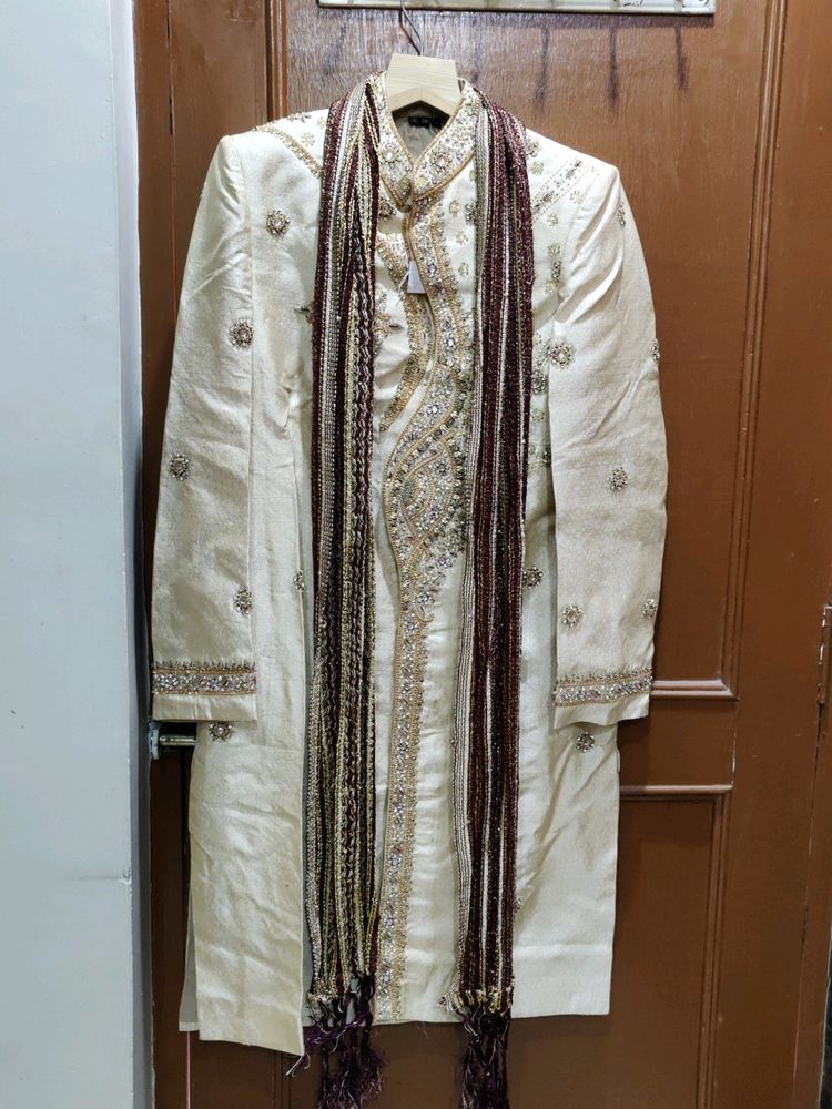 Sherwani And Dupatta
