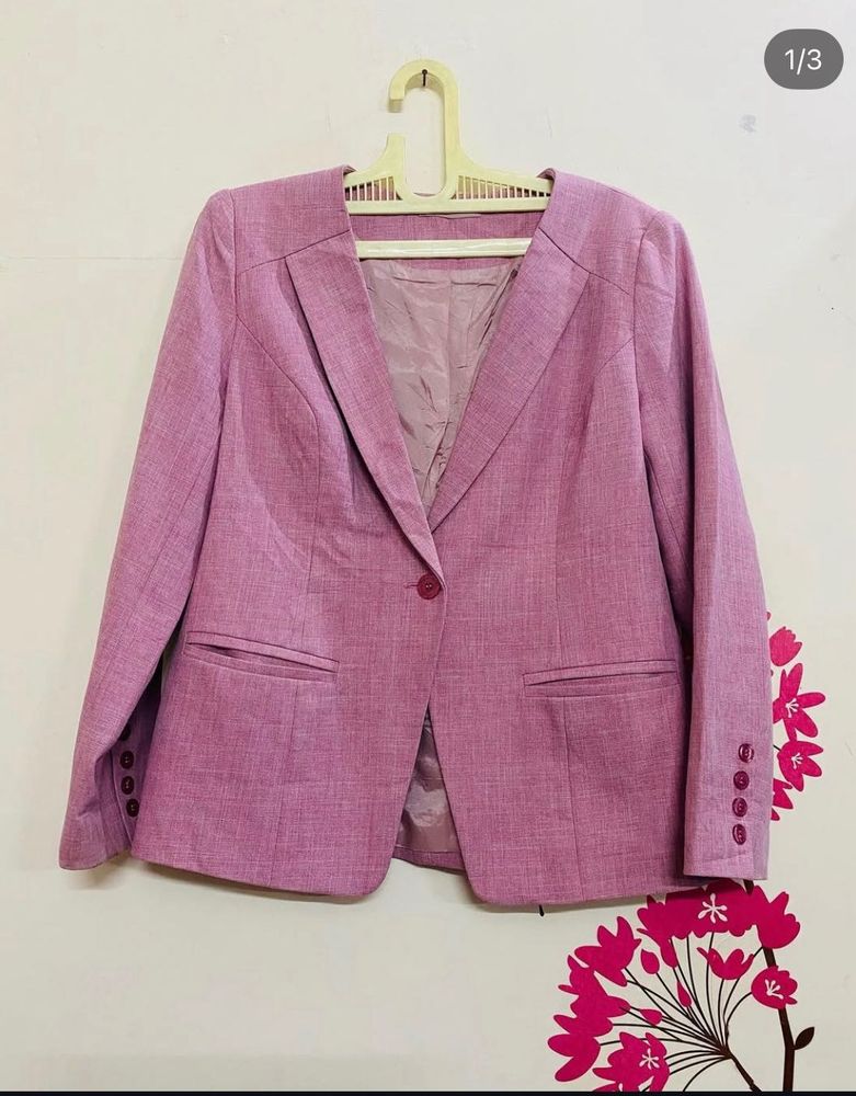 Pink Blazer
