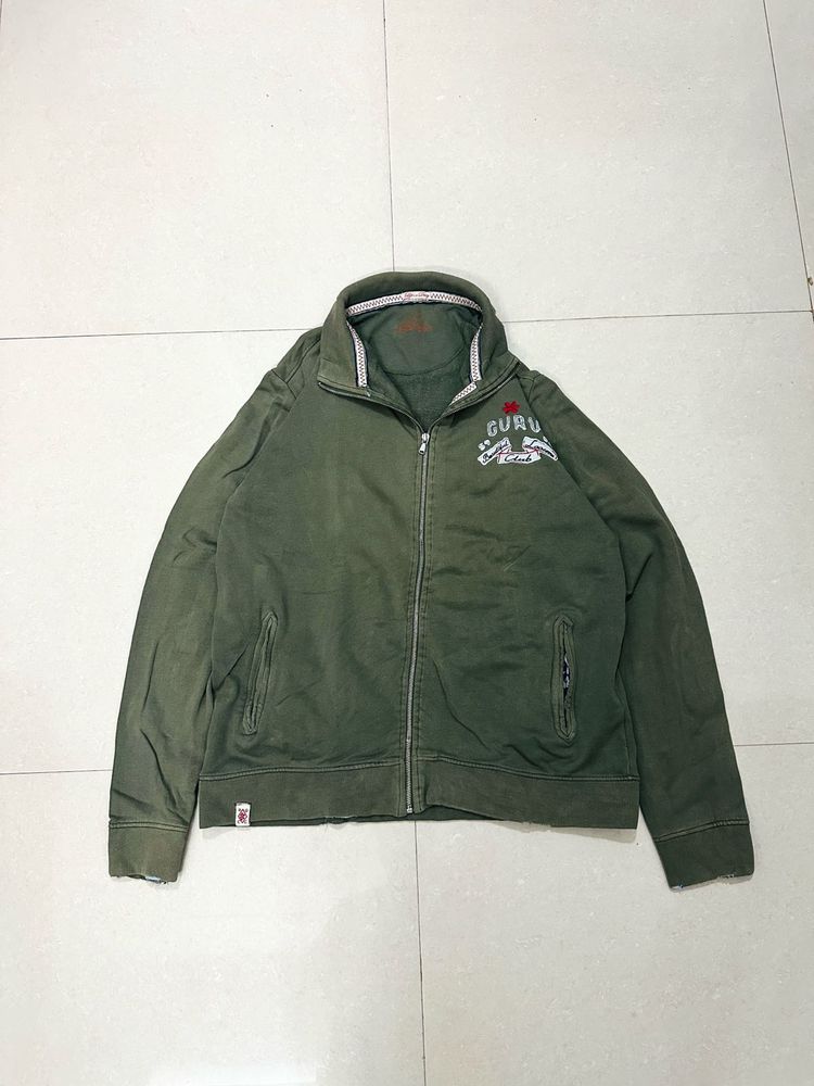 Men's Green Guru Track Jacket 🇺🇸