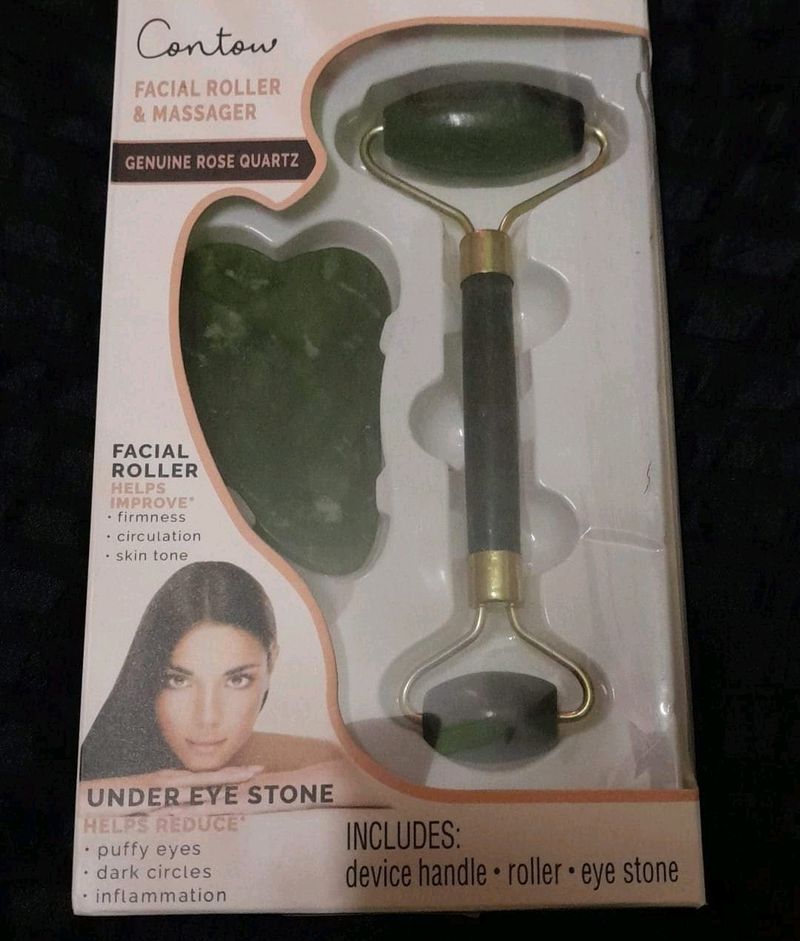Facial Roller&amp; Messager 💚💚