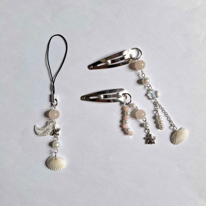 Beach Vibes Charm &amp; Clips Set