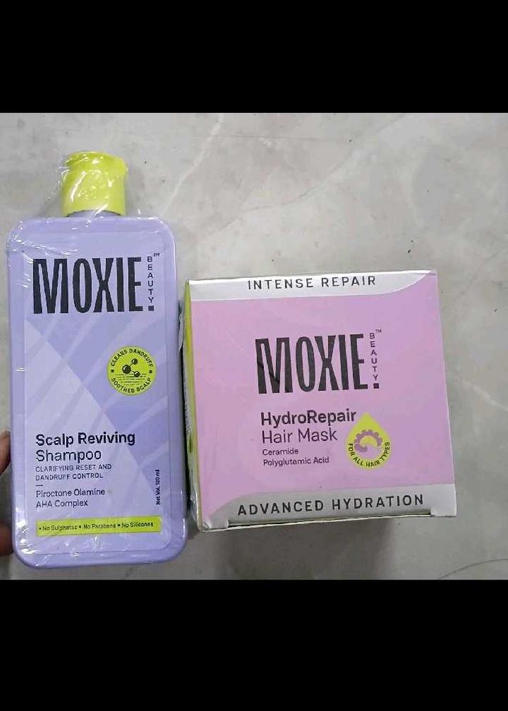 Moxie Scalp Reviving Shampoo &amp; Hair Mask