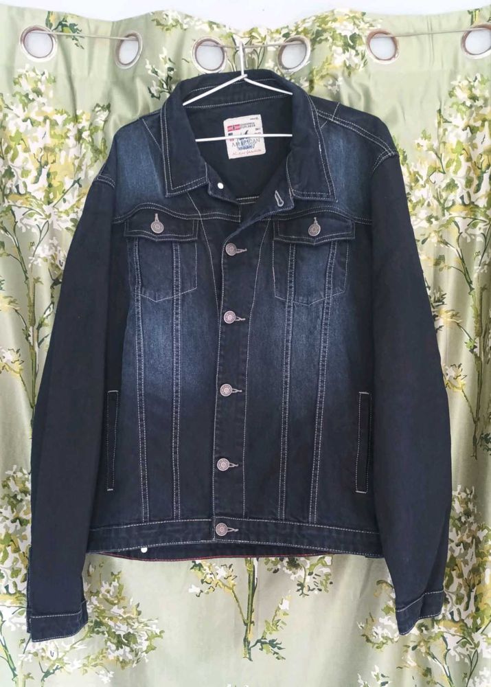 AMERICAN CREW Men's Classic Denim Jacket