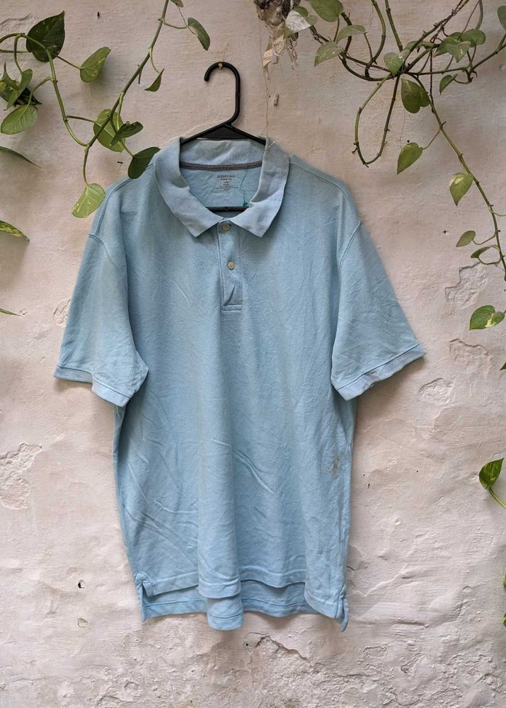Light Blue Polo T-Shirt