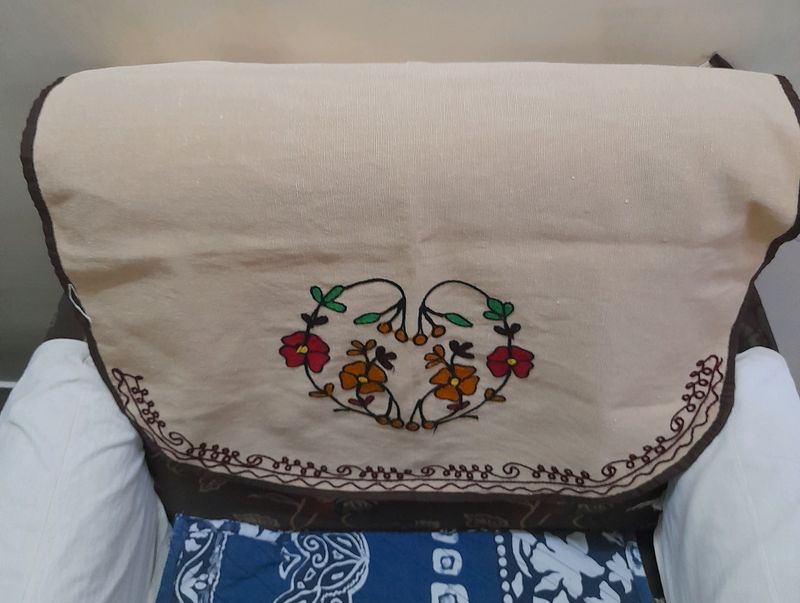 Embroidered  Sofa back covers