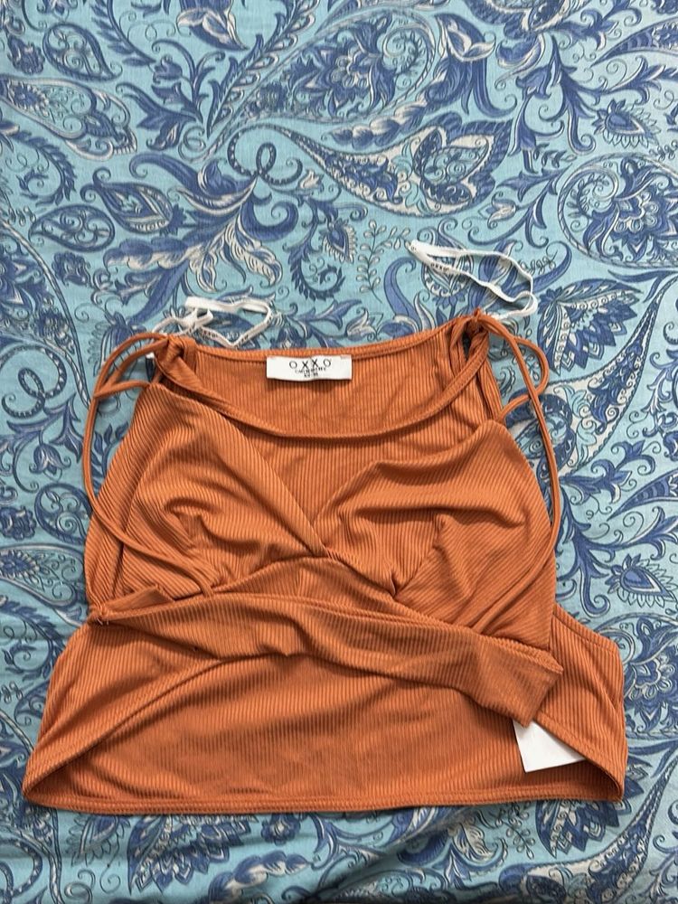 OXXO Ribbed Crop Top - Trendy &amp; Stylish