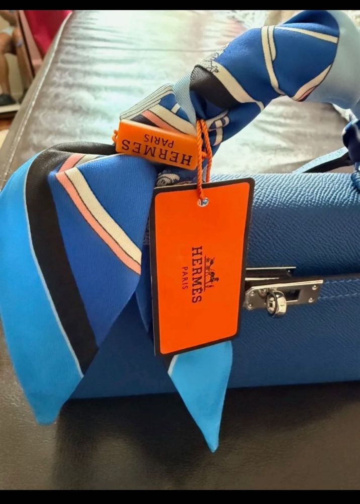 Hermes Handbag Twilly Scarf