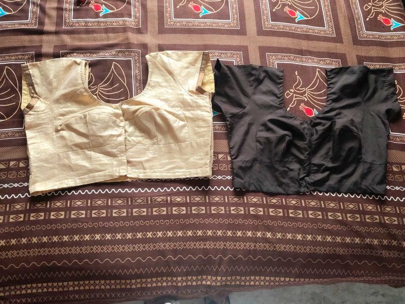 Combo of Blouse in Golden and Brown 🤎💛🔥