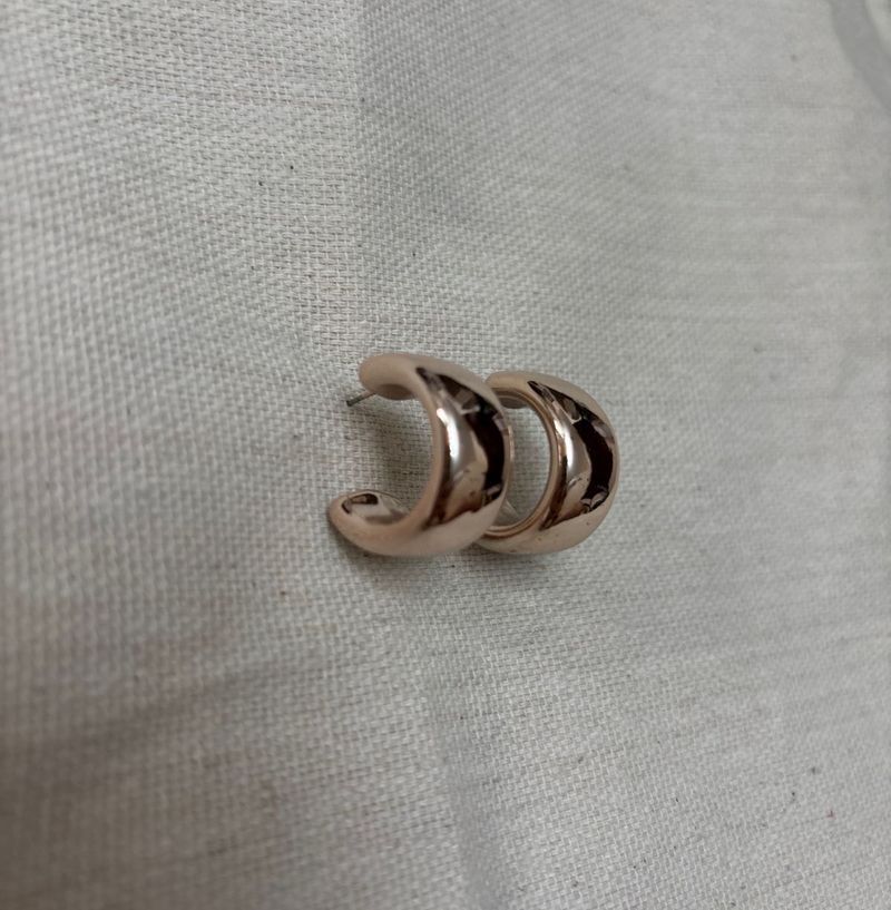 Pack of 5 Rosegold Earrings