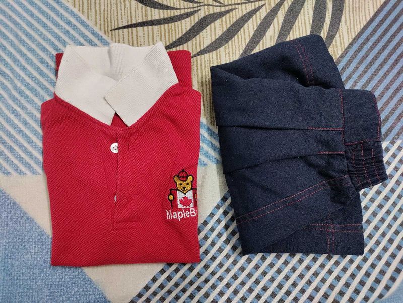 Tees- Skirt Uniform Set