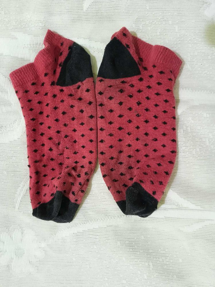 Patterned Ankle Socks
