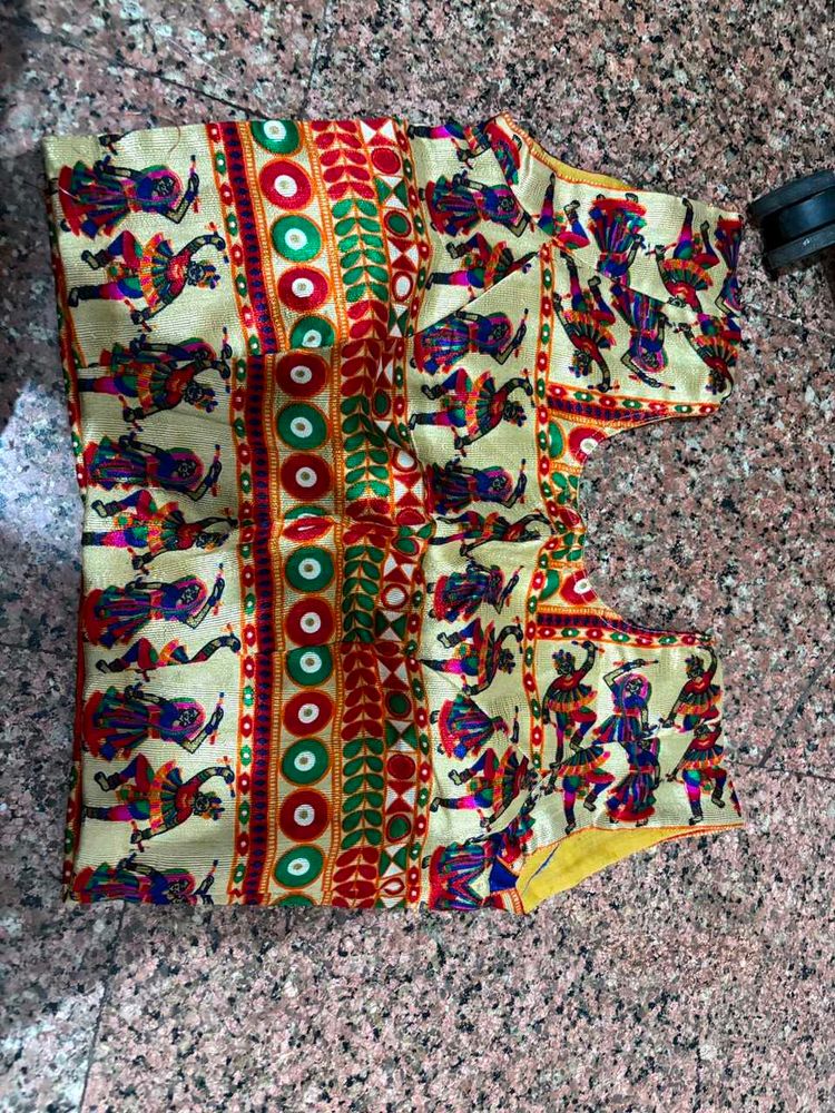 Vibrant Ethnic Embroidered Blouse