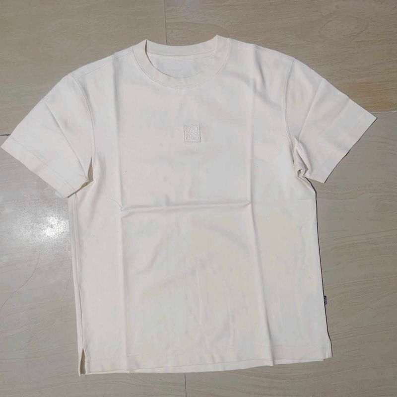 loewe off white T-Shirt with Embossed Logo