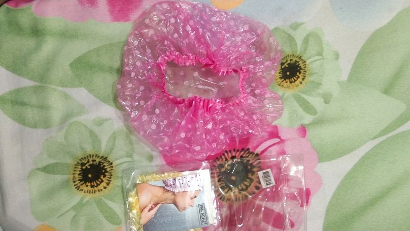 Set Of 2  Shower Cap